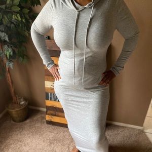 Plus Size Maxi Bodycon Dress